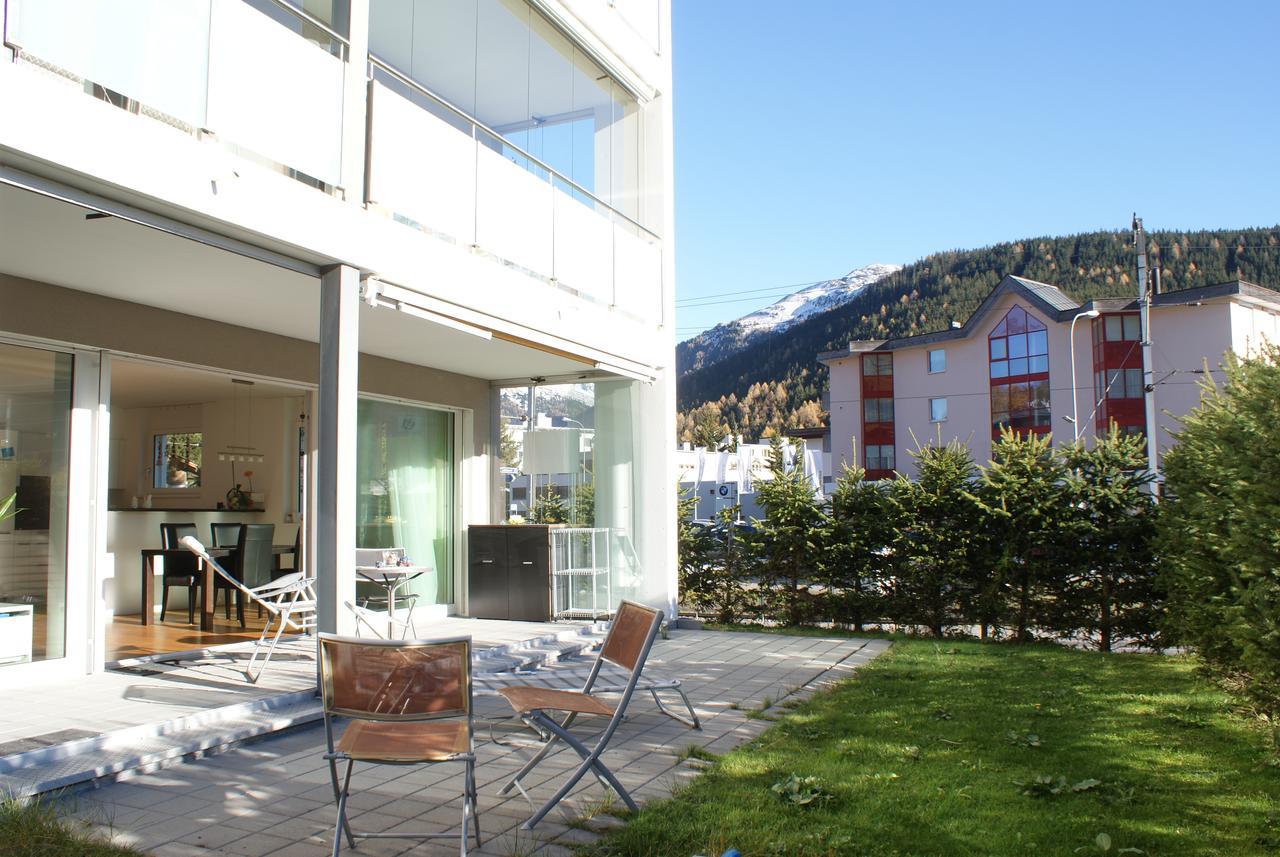 Ferienwohnung Blumenau Davos Exterior foto